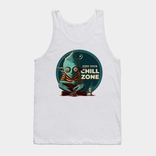 Find your Chill Zone | Meditation T-shirt Tank Top